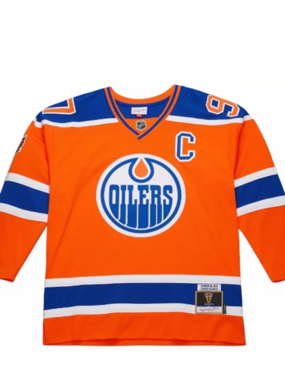 Men's Edmonton Oilers adidas Authentic Jersey